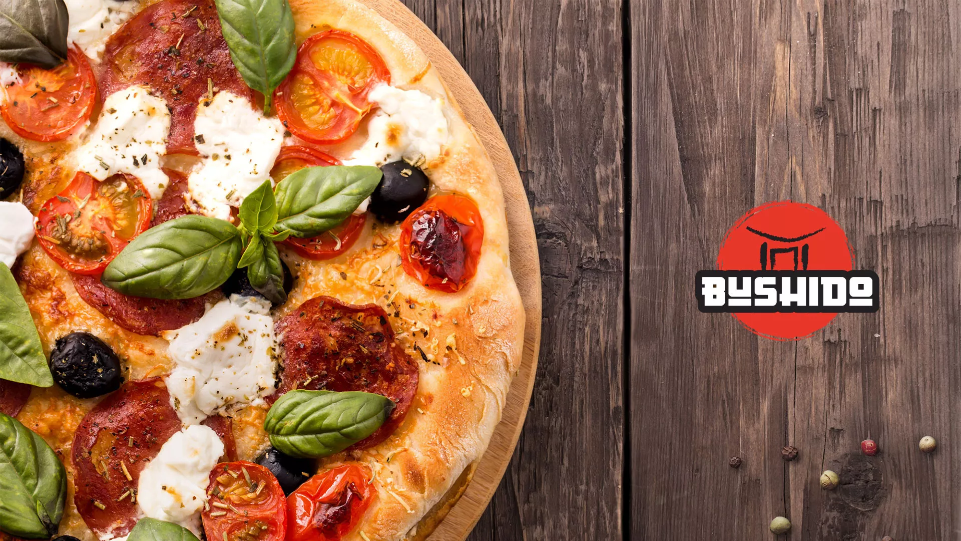 Разработка сайта для пиццерии «BUSHIDO» в Удомле