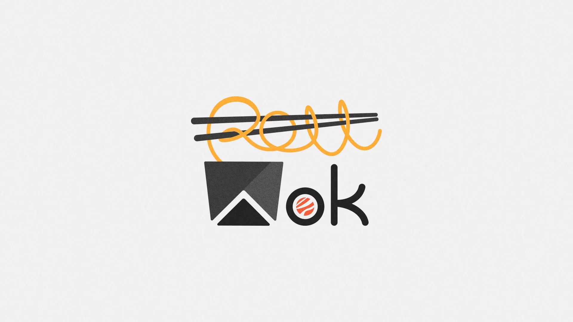 Разработка логотипа в Удомле для суши-бара «Roll Wok Club» Разработка логотипа в Удомле для суши-бара «Roll Wok Club»
